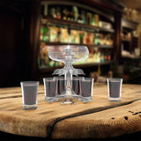 Acrylic Shatterproof Wine Glass Holder Bar KTV Wine Dispenser 0 - Tophatter Daily Deals