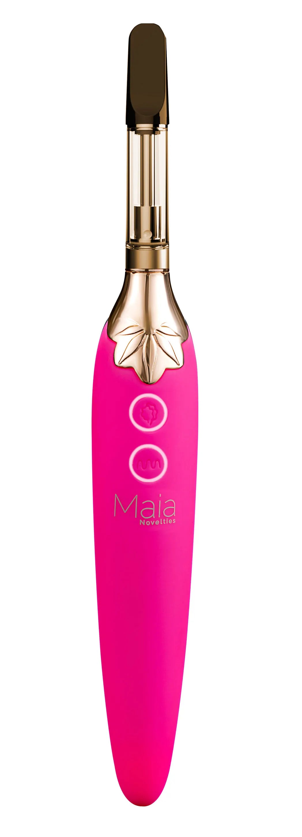 Maia Novelties Vaporator 420 Series – Waterproof Silicone Vibrator > Vibrators > Ladies > Clitoral Vibrators and Stimulators - Tophatter Daily Deals