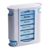 28 Grid Container Organizer Medicine Weekly Storage Pill 7 Day Tablet Sorter Box Case Health & Wellness - Tophatter Daily Deals