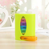 28 Grids Container Medicine Box Pill Box Kit Green Health & Wellness - Tophatter Daily Deals