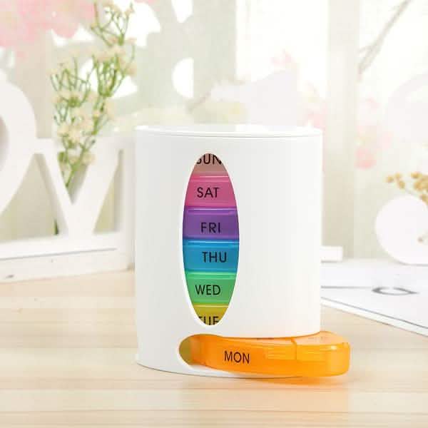 28 Grids Container Medicine Box Pill Box Kit White Health & Wellness - Tophatter Daily Deals
