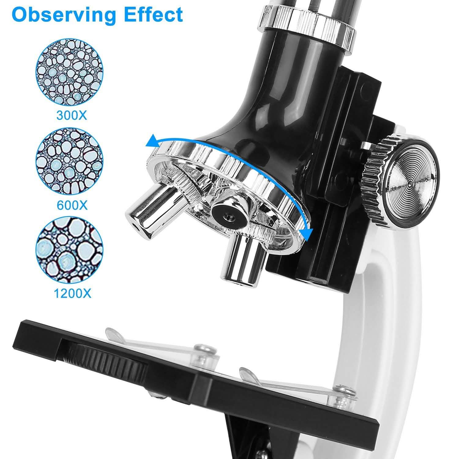 28-Pieces: Kid Microscope Set Experimental Observation Monocular Toys & Games - Tophatter Daily Deals