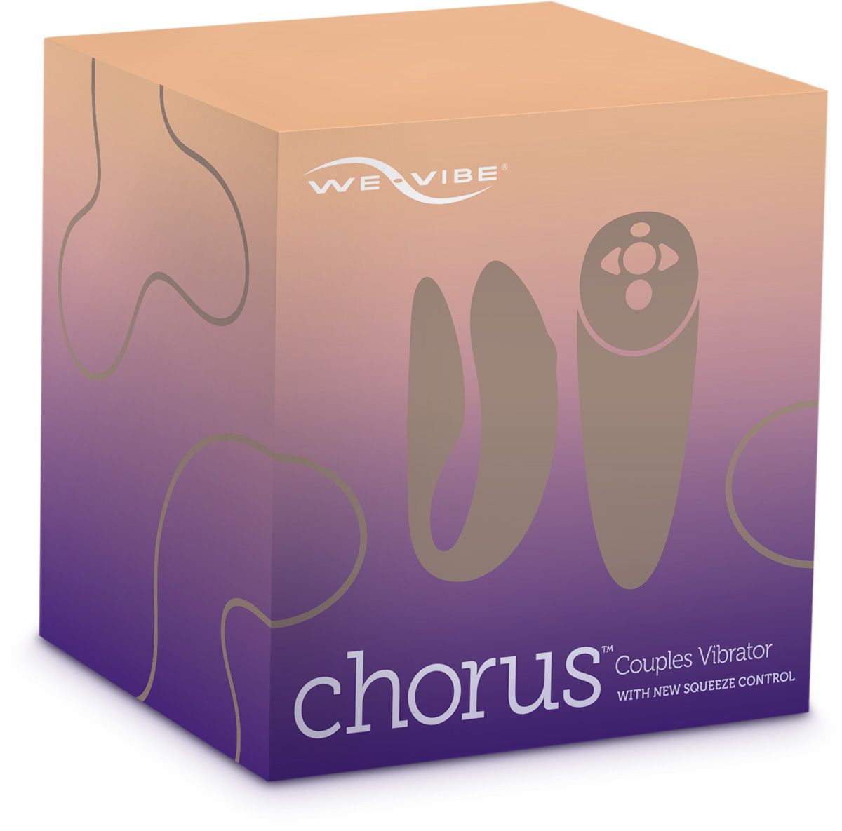 We-Vibe Chorus Couples Vibrator in Purple Couples Vibrator - Tophatter Daily Deals