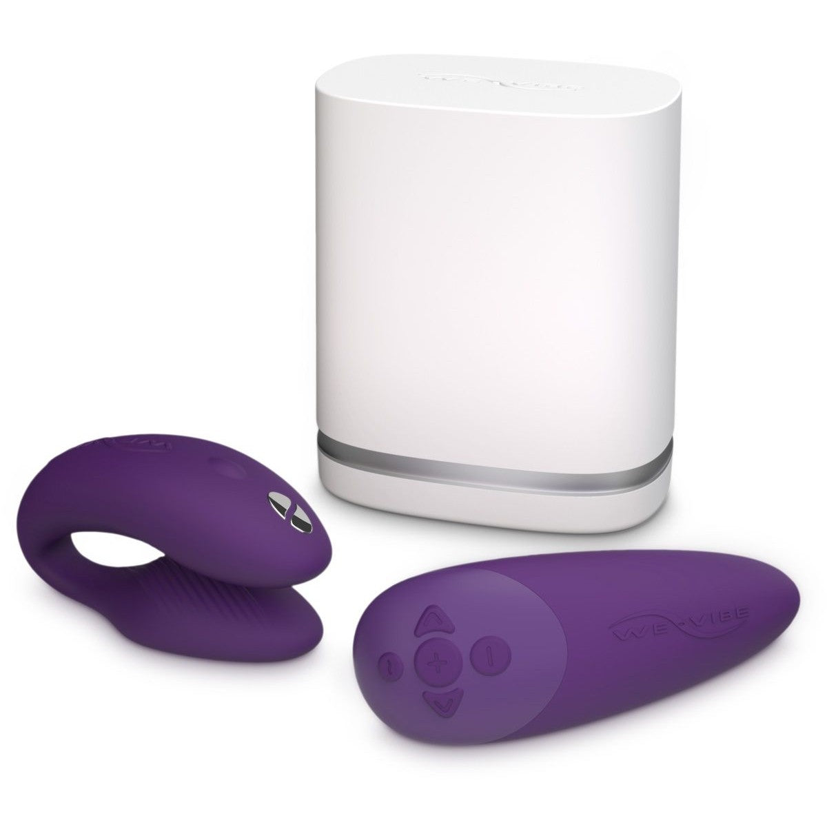 We-Vibe Chorus Couples Vibrator in Purple Couples Vibrator - Tophatter Daily Deals