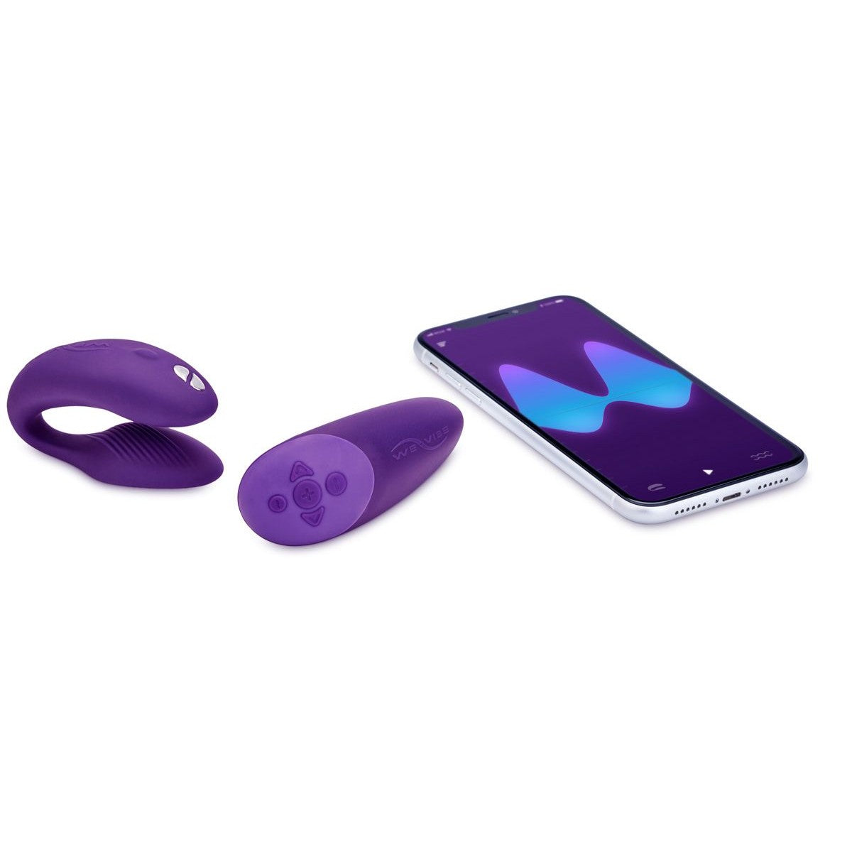 We-Vibe Chorus Couples Vibrator in Purple Couples Vibrator - Tophatter Daily Deals