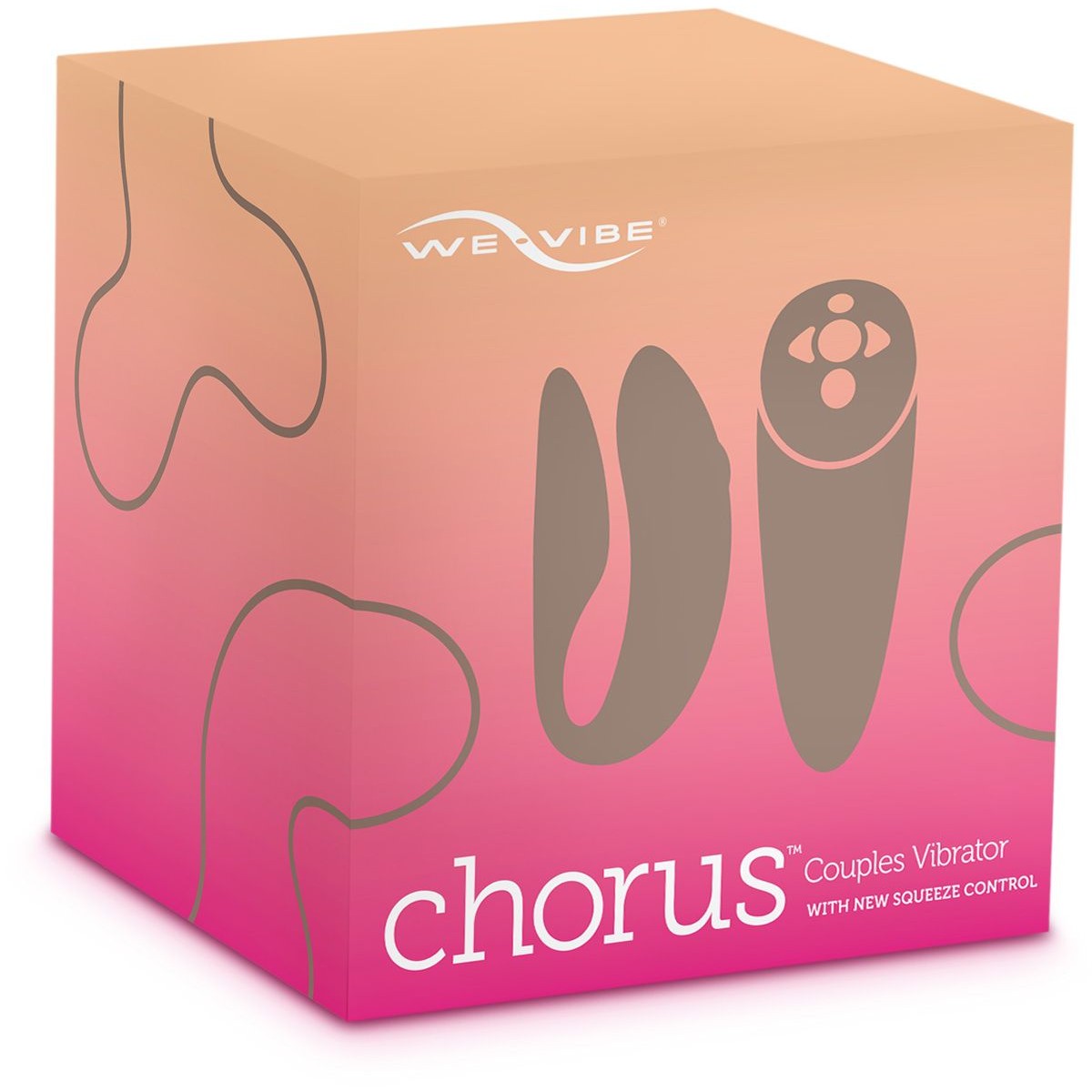 We-Vibe Chorus Couples Vibrator in Pink Couples Vibrator - Tophatter Daily Deals