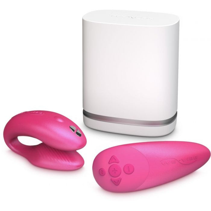 We-Vibe Chorus Couples Vibrator in Pink Couples Vibrator - Tophatter Daily Deals
