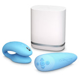 We-Vibe Chorus Couples Vibrator in Blue Couples Vibrator - Tophatter Daily Deals