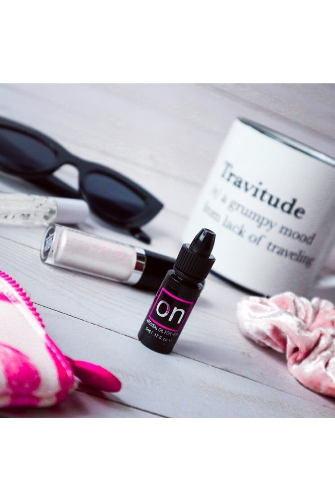 ON by Sensuva - Original Natural Arousal Oil For Her - 5ml Liquid - Tophatter Daily Deals