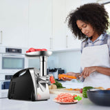 2800W Electric Meat Grinder Set Kitchen Appliances - Tophatter Daily Deals