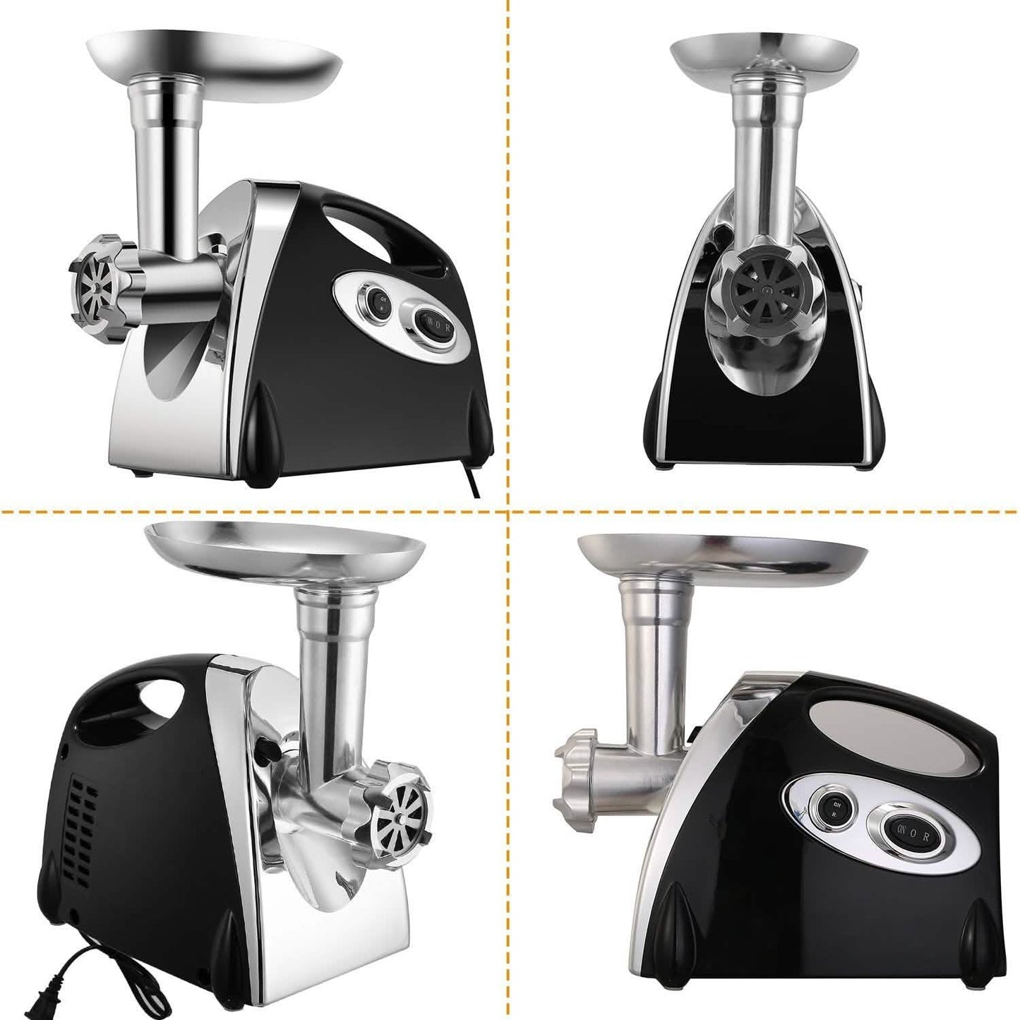 2800W Electric Meat Grinder Set Kitchen Appliances - Tophatter Daily Deals