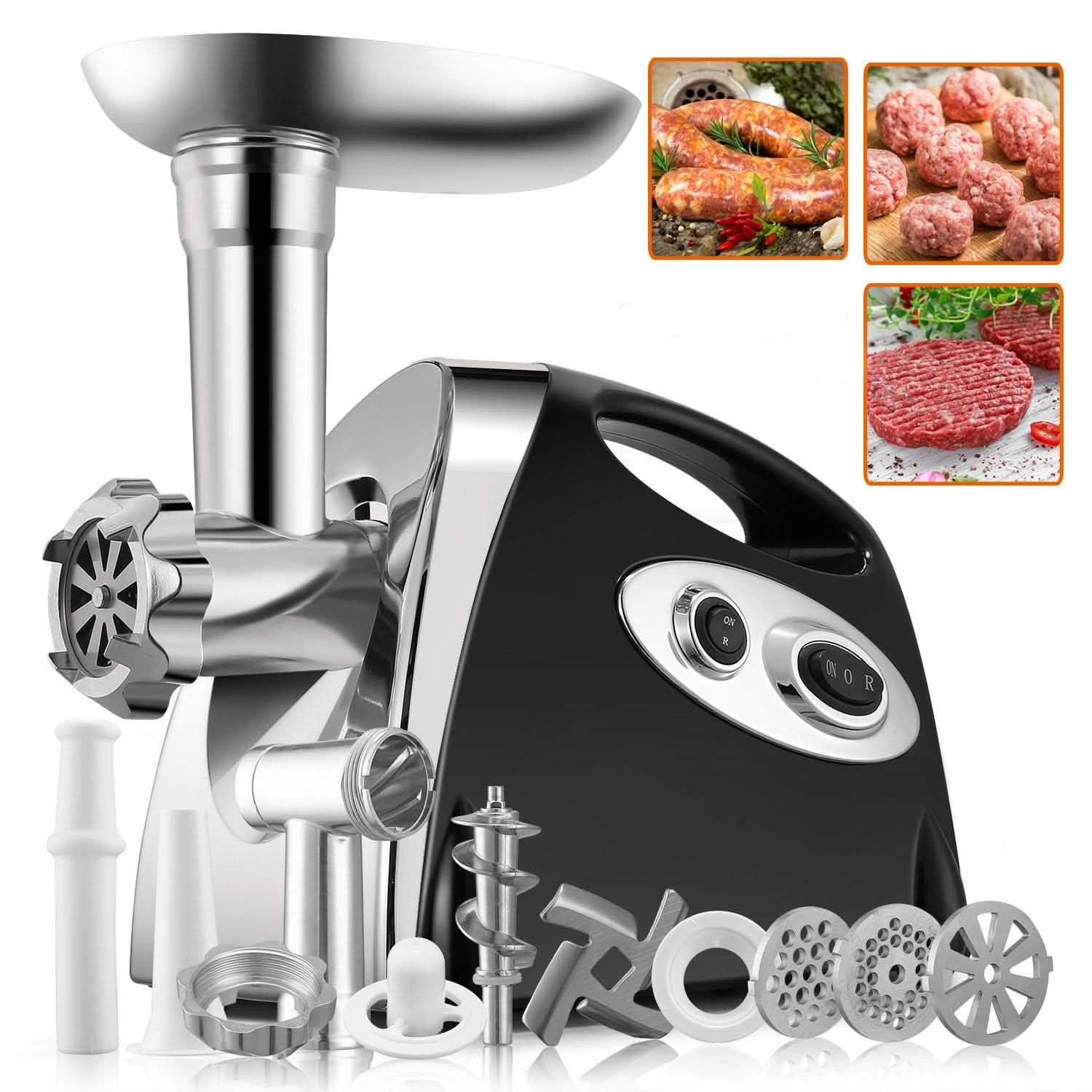 2800W Electric Meat Grinder Set Kitchen Appliances - Tophatter Daily Deals