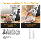 2800W Electric Meat Grinder Set Kitchen Appliances - Tophatter Daily Deals