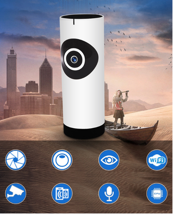720P Wireless IP Camera WiFi Baby Monitor 0 - Tophatter Daily Deals
