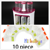 Baby Food Maker Squeeze Food Station Organic Food For Newborn Fruit Container Storage Set3 0 - Tophatter Daily Deals