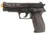 Sig Sauer P226 Spring AirSoft Black Hand Gun METAL SLIDE Heavy Weight Collectible Weapons - Tophatter Daily Deals