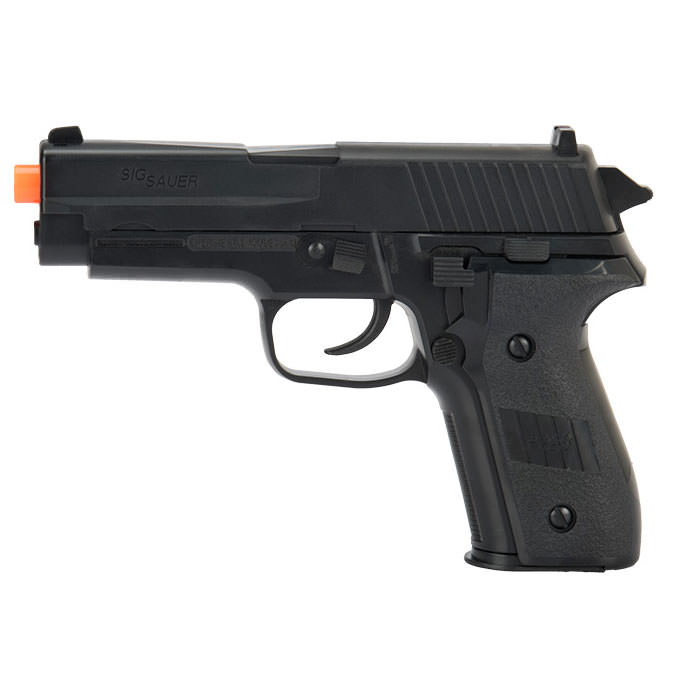 SIG Sauer P228 Spring Powered Airsoft Pistol - Tophatter's Guns'N'Weapons Store - FREE SHIPPING Collectible Weapons - Tophatter Daily Deals
