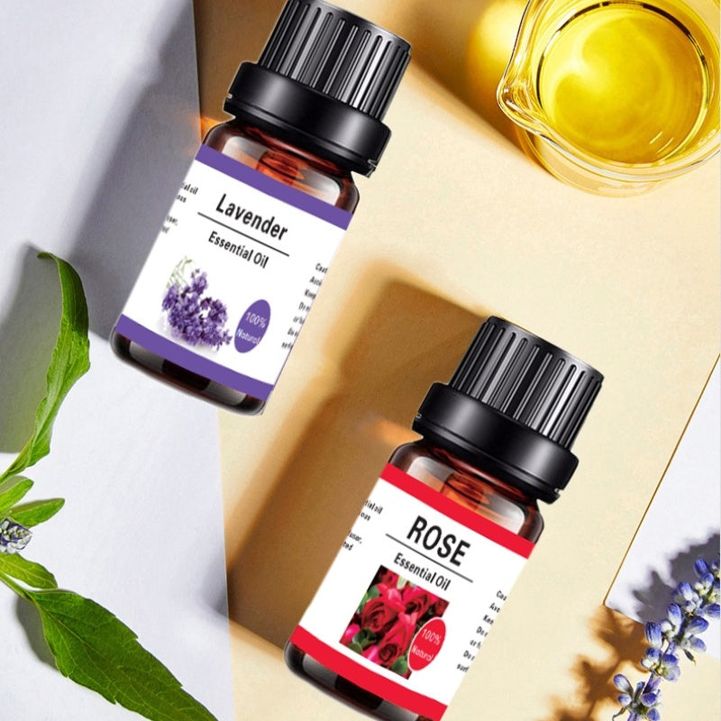 10ML Aromatherapy Water Soluble Essential Oil Plant Diffuse 0 - Tophatter Daily Deals
