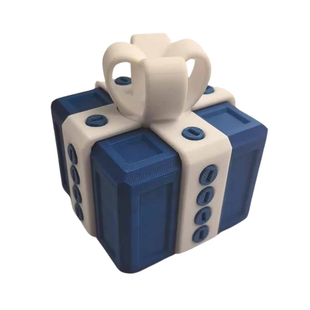 Prank Gift Box Blue&white - Tophatter Daily Deals