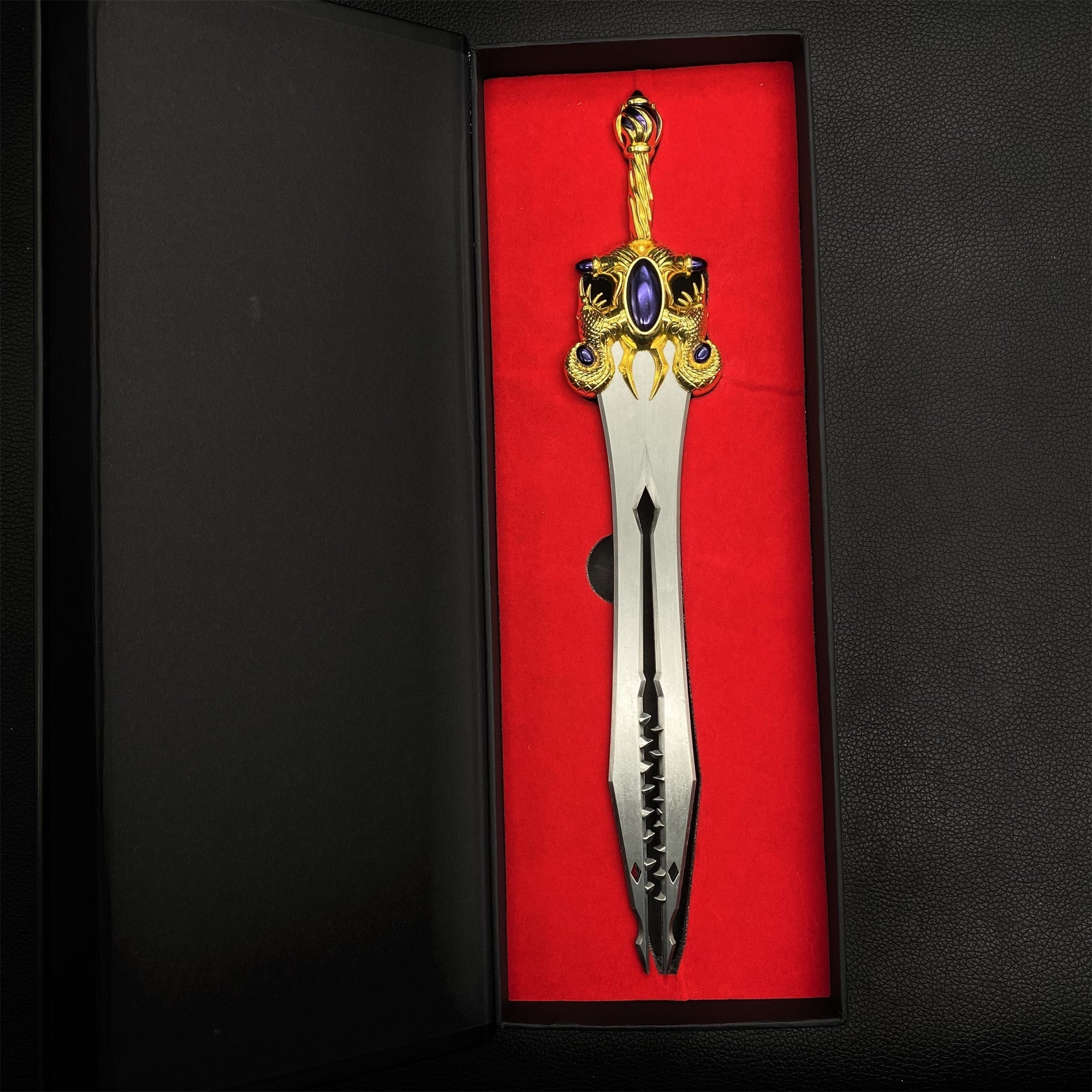 Dawnfang/Duskfang Sword Metal Replica 3 Options Duskfang - Tophatter Daily Deals