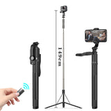 Bluetooth Mobile Phone Camera Floor Stand 0 - Tophatter Daily Deals