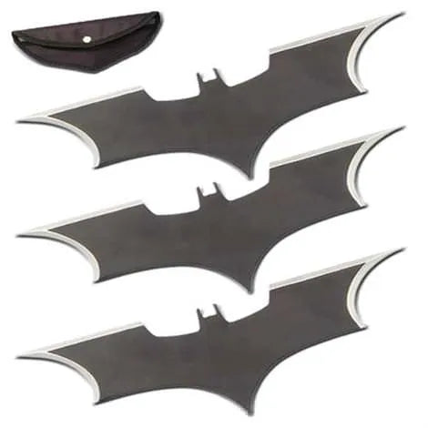 Triple Action Knight Throwing Set Dark 3pcs - Tophatter Daily Deals