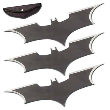 Triple Action Knight Throwing Set Dark 3pcs - TOPHATTER'S ARMORY DEALS Collectible Weapons - Tophatter Daily Deals