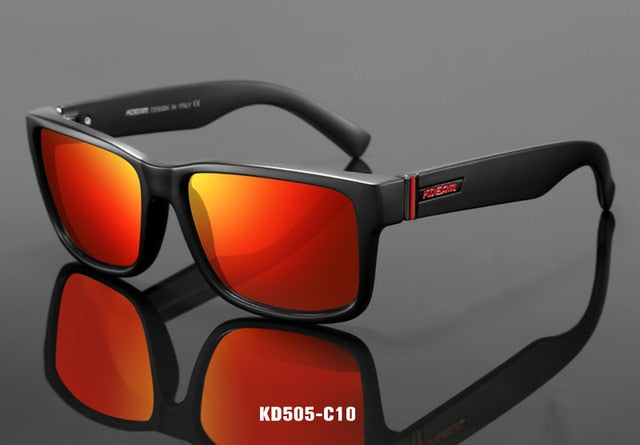 Revamp Of Sport Men Sunglasses Polarized KDEAM Shockingly Colors C10 Polarized With Box Sunglasses - Tophatter Daily Deals
