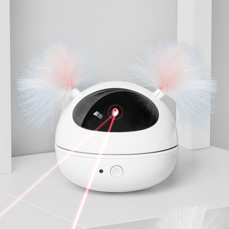 Automatic electric cat toy cat toy White 0 - Tophatter Daily Deals