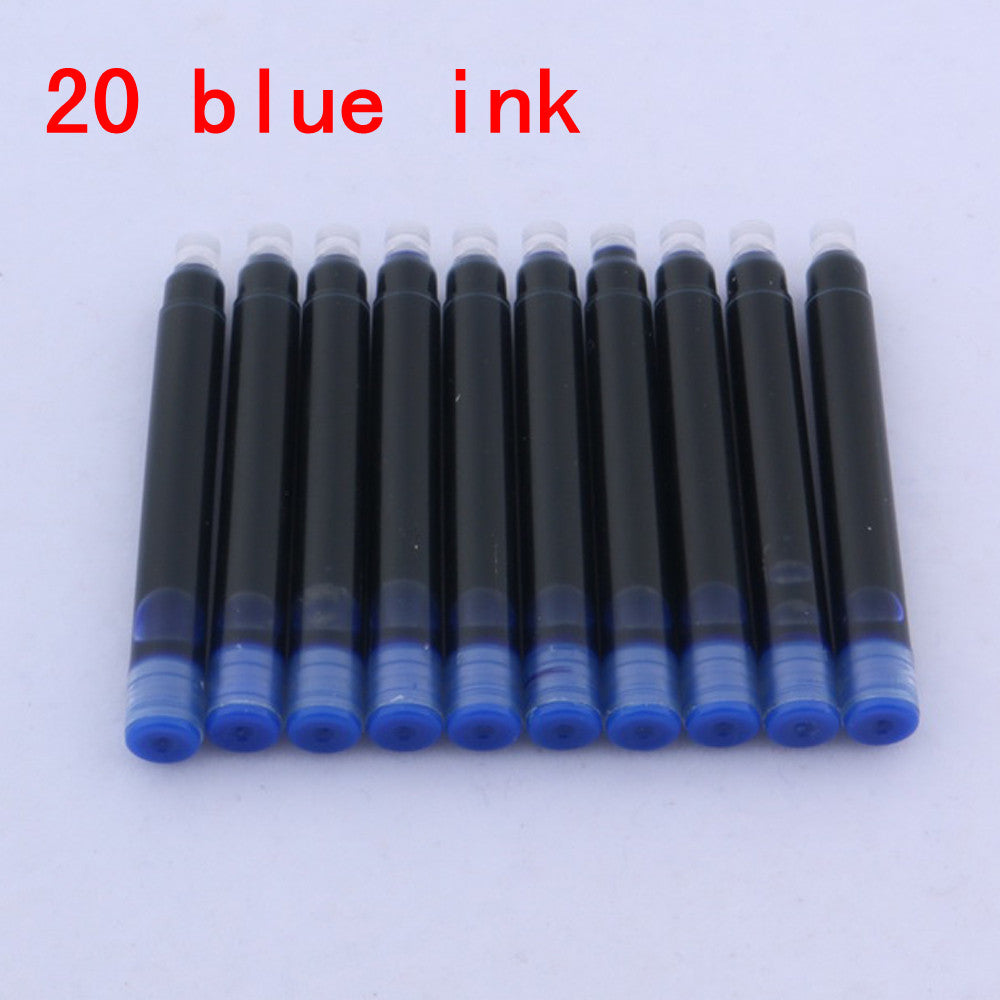 Acrylic fountain pen 20 Blue ink 0 - Tophatter Daily Deals