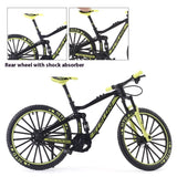 1 To 10 Simulation Alloy Downhill Mountain Bike Model Toy 0 - Tophatter Daily Deals