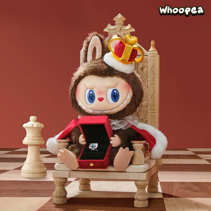 The Monsters Labubu Let's Checkmate Series The King Vinyl Plush Doll - Tophatter Daily Deals