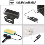 Bicycle headlight USB rechargeable 0 - Tophatter Daily Deals