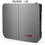 4G/128G dual-band WIFI with Bluetooth 8K TV BOX 4G 64G UK 0 - Tophatter Daily Deals