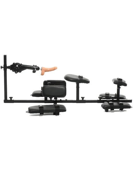 Master Series Subversion Deluxe Stockade – Horizontal BDSM Restraint with Sex Machine > Sex Toys > Sex Machines - Tophatter Daily Deals
