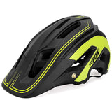 Bicycle Mountain Bike Riding Skateboard Helmet Black Green 0 - Tophatter Daily Deals