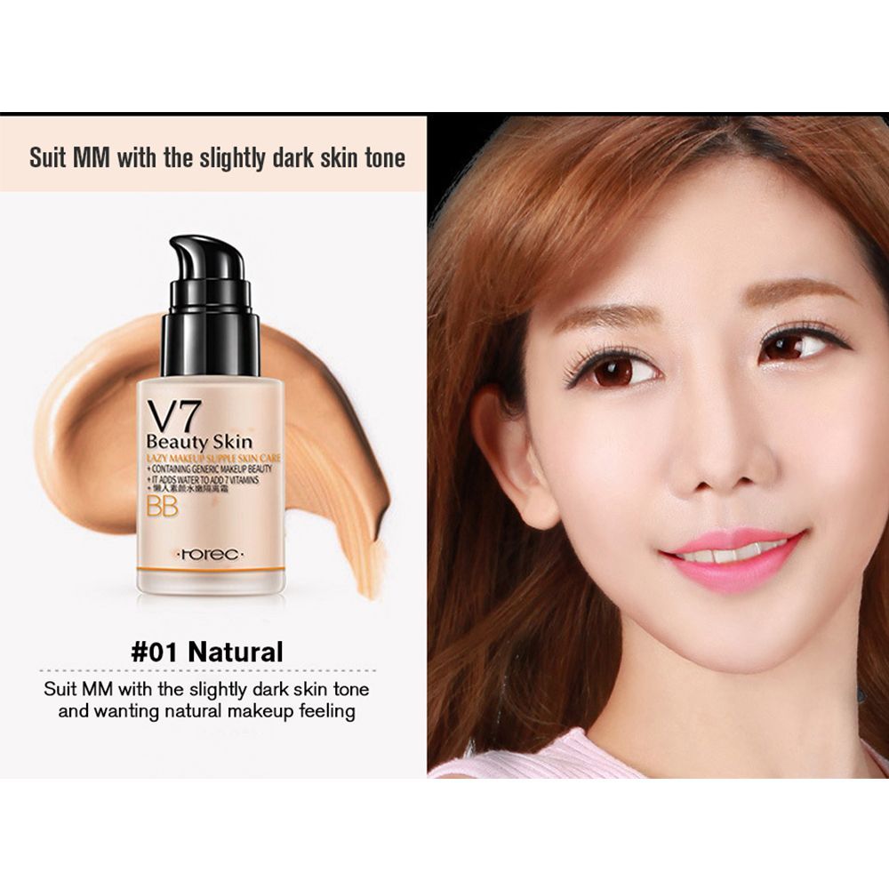 Base Cream Cushion Cream Concealer Foundation Natural color 0 - Tophatter Daily Deals