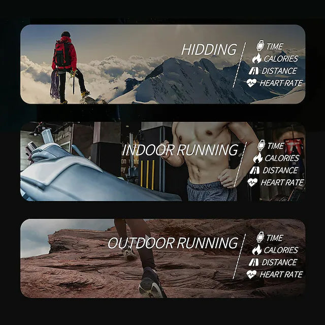 2.88 Inch Fitness Running Smartwatch Unbranded Fitness Smart Watch - Tophatter Daily Deals