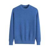 Warm Relaxed Men's Crew Neck Sweater - Ribbed Knit, Wool 3D Changing Face Moving Picture Frame - Tophatter Daily Deals
