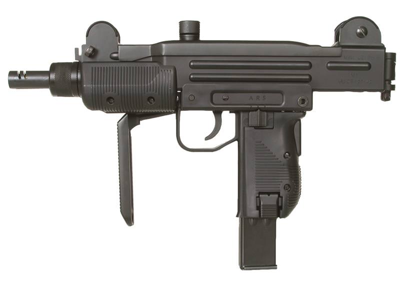 Swiss Arms Protector Uzi FPS-344 Blowback CO2 BB Pistol - Tophatter's Guns'N'Weapons Store - FREE SHIPPING Collectible Weapons - Tophatter Daily Deals