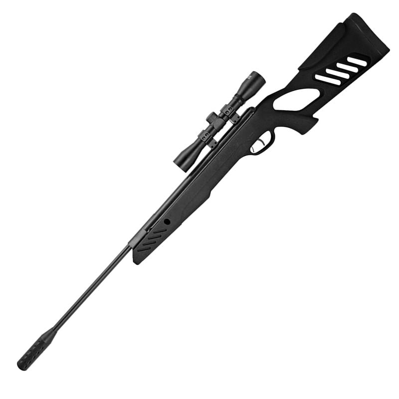 SWISS ARMS TAC1 .177 cal Break Barrel Airgun Air Rifle w/ 4x32 Scope - Tophatter's Guns'N'Weapons Store Collectible Weapons - Tophatter Daily Deals