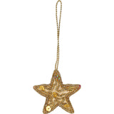 Set of 3 Christmas Tree Hanging Decorations | Gold Baubles Star Tree Heart Baubles - Tophatter Daily Deals