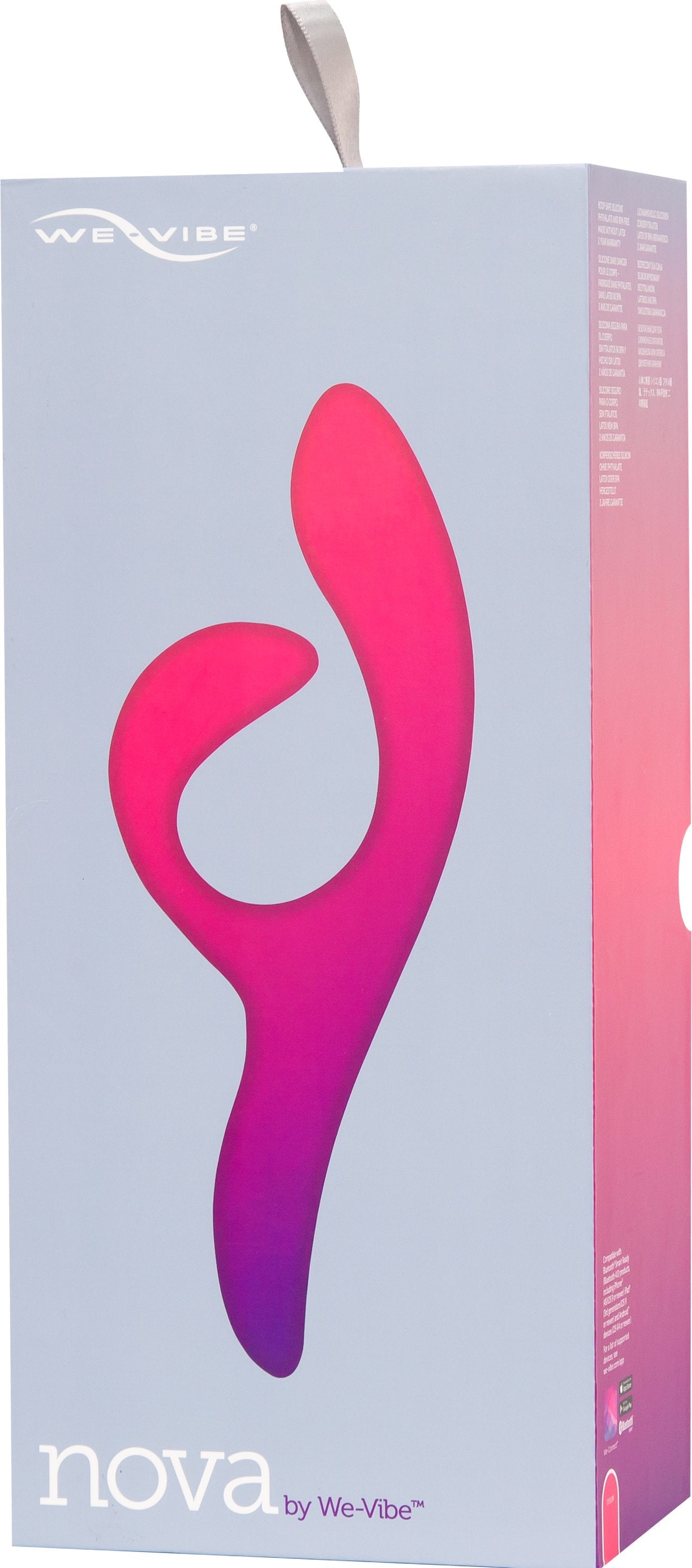We-Vibe Nova G-Spot Rabbit Vibrator in Pink Rabbit Vibrator - Tophatter Daily Deals