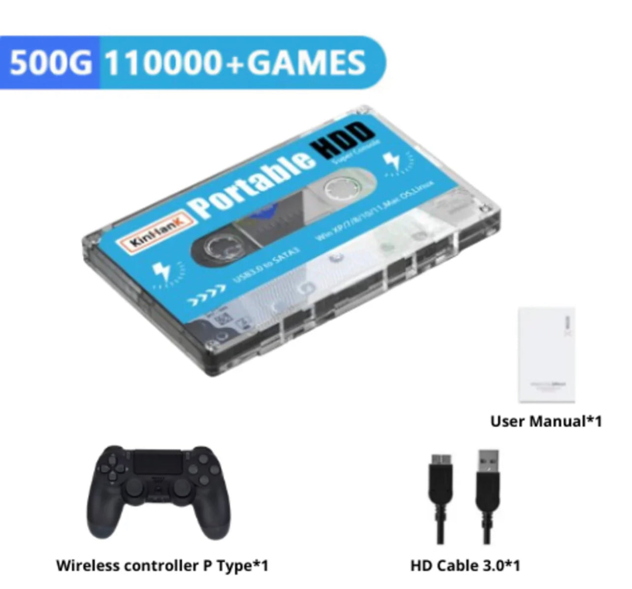 Retro Cassatte Retro Cassatte + 1 controller type P - Tophatter Daily Deals