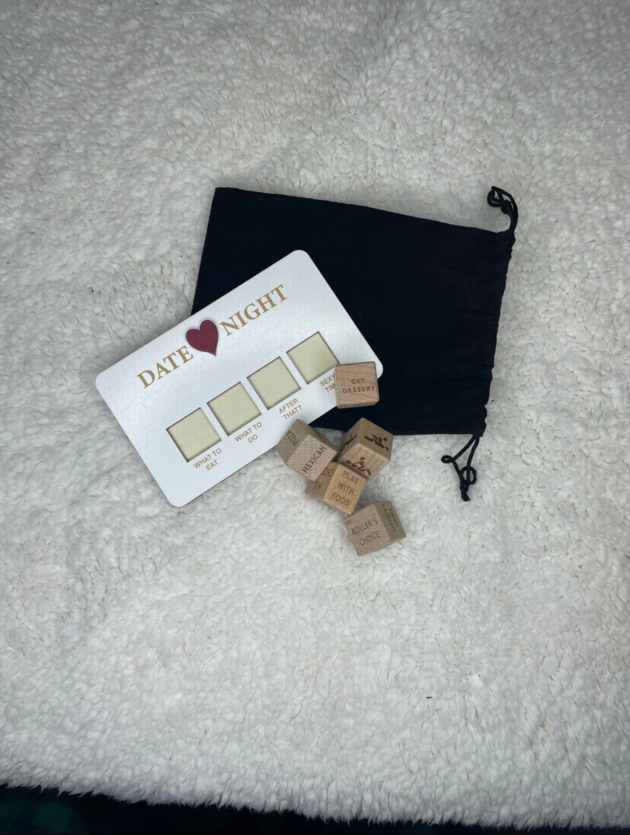 Spice Dice™️ - 5 Dice Date Night Game for Couples Couples Games & Dice - Tophatter Daily Deals