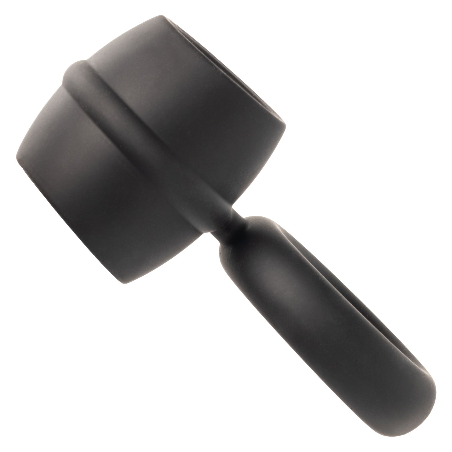 Alpha Liquid Silicone Dual Magnum Ring Black Stretchy Comfortable Size > Cock Ring > Sling - Tophatter Daily Deals