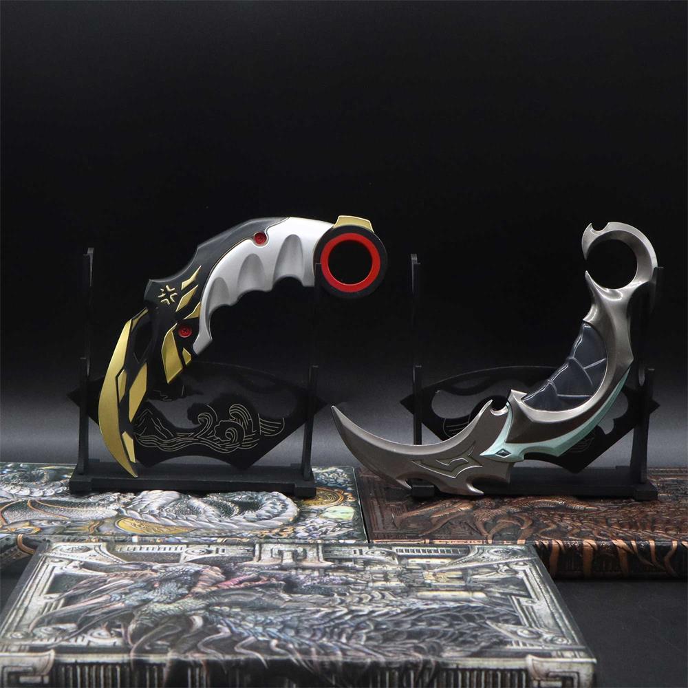 2-Layer Wooden Landscape Pattern Weapon Display Holder - Tophatter Daily Deals