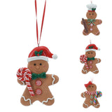 Gingerbread Cookie Christmas Bauble | Christmas Tree Hanging Decoration - 10cm Baubles - Tophatter Daily Deals