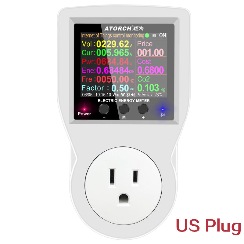 220V AC EU Socket Plug Power Digital US Bluetooth socket 0 - Tophatter Daily Deals