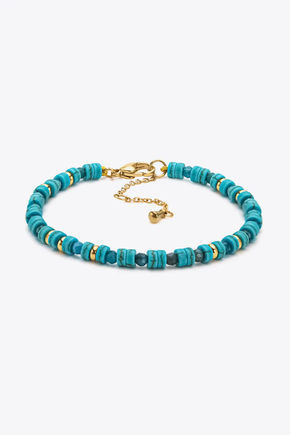 Turquoise Copper Bracelet Turquoise One Size Bracelets - Tophatter Daily Deals